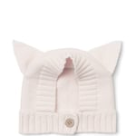 Liewood Villas knit baby hat Cat cotton – sweet rose - 3-6m
