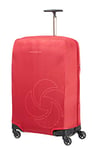 Samsonite Global Travel Accessories Foldable Luggage Cover L, Red