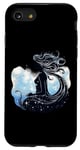 Coque pour iPhone SE (2020) / 7 / 8 Vierge céleste Illustration Horoscope Idée Créative