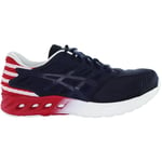 Asics FuzeX Country Pack USA Navy Synthetic Mens Lace up Trainers T6K0N 4923