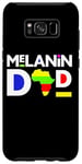 Coque pour Galaxy S8+ Melanin Dad Black Juneteenth Africa Daddy Men Dada