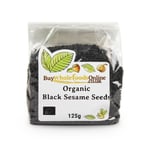 Organic Black Sesame Seeds 125g | Buy Whole Foods Online | Free Uk Mainland P&p