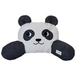 Roommate Panda Barnvagnskudde Vit/Svart