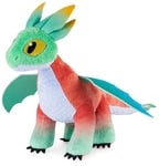 DreamWorks Dragons Feathers Reveal Plush, Peluche qui change de couleur, The Nine Realms, jouets pour enfant à partir de 4 ans