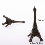 Paris Eiffel Tower Model Bronze Vintage 10cm