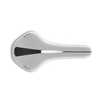 Fizik Antares R3 Open Bike Saddle with Carbon Reinforced Shell, Kium Rails, Lightweight at only 220g, Size Large 276x153mm, White