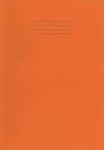 A4 Rhino School Home Office College Student Orange Exercise Book Squared (5mm)