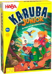 HABA- Karuba Junior société Enfant d'aventure coopératif et de stratégie-Grand Jeu de Plateau-1 à 4 Joueurs-4 Ans et Plus, 303407, Multicolore