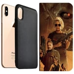 Unbranded Apple iphone xs max magnetic wallet case terminator: dark fate