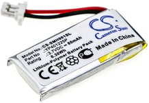 Kompatibelt med Sena 10U-AR-01, 3.7V, 80 mAh