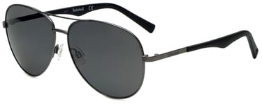 Timberland TB9109-09D Designer Polarized Sunglasses in Matte Gunmetal with Grey