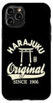 Coque pour iPhone 11 Pro Souvenir Harajuku Shibuya du sanctuaire Meiji original de Harajuku