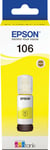Epson 106 Ecotank Yellow Ink Bottle C13t00r440