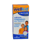 Vitabiotics Wellkid Calcium Liquid Orange Flavour 150ml