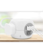 3 WAY CUBE POWER SOCKET WITH 3 USB PORTS & 1.4M ELECTRIC EXTENSION LEAD