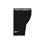 Nike Boy's Pro Dri-fit Mid Thigh Length Tights, Black/White, 12-13 Years