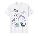 Vintage Dolphin Devotee Environmentalist Graphic Fan T-Shirt