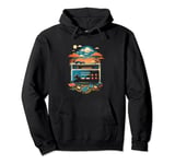 Retro Controller Gamer Video Games Pullover Hoodie