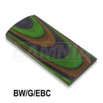 CWP Laminated Blanks BW/G/EBC - Brown, Green, Black CWP40075
