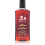 American Crew 3 in 1 Ginger + Tea 3-in-1 shampoo, conditioner & shower gel 450 ml