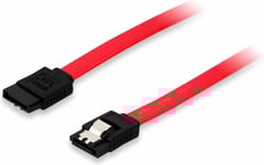 Utrusta 111800 SATA-kabel 0,5m SATA 7-stift Röd
