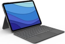 Logitech Combo Touch iPad Pro Cover 11”, grå