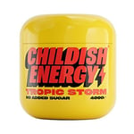 Childish Energy Drink Powder - Tropic Storm Flavour - Zero Sugar, 150mg Caffeine