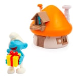 Les Schtroumpfs, Maison Magique Qui s'ouvre, avec 1 Figurine 5,5 cm et des Accessoires, modèles aléatoires, Jouets pour Enfants à partir de 3 Ans, PUF20