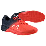 HEAD Chaussures de Tennis Revolt Pro 4.0 Clay Men, Blueberry/Coral