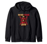 The Best Baseball Players Are Born in May 1999 Birthday Zip Hoodie
