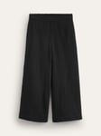 Boden Pull-on Cotton Doublecloth Trousers, Black