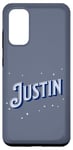 Galaxy S20 justin name personalised Case
