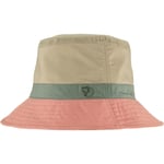 Fjällräven Reversible Bucket Hat (Rosa (DUSTY ROSE-FOSSIL/300-118) Small/medium)