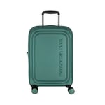 Mandarina Duck Logoduck Suitcase and Rolling Suitcase, 35 x 55 x 23/26 (L x H x W), Dark Forest, L, LOGODUCK +