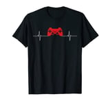 Heartbeat Controller Gamer Gaming T-Shirt
