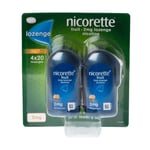 Nicorette Fruit 2mg Nicotine Lozenge - Pack of 4 x 20, 80 In Total New Long Exp