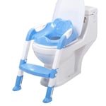 HINK Baby Child Potty Toilet Trainer Seat Step Stool Ladder Adjustable Training Chair Blue 39.5 * 17 * 39.5 Baby Care For Baby Valentine'S Day Easter Gift