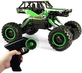 2.4Ghz Rechargeable Hobby Car 4WD Fast Speed Racing Cars Buggy Remote Control Monster Truck Toy For Boy Gifts RC Car, 1/12 Giant Metal Shell Double Motors Off Road Vehicle