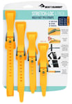 Sea To Summit Stretch-Loc 20 Packrem Gul, 4-pack