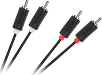 Cabletech Omvandlarkabel 2Rca-2Rca 3M Cabletech Standard (1Ll)