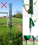 Waterproof Rotary Washing Line Airer Zip Cover Drier Protector Garden Parasol
