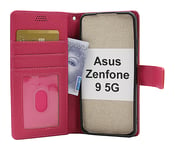 New Standcase Wallet Asus Zenfone 9 5G (Hotpink)