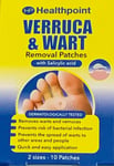 10 Patches Verruca & Wart Removal Patches 2 Sizes Patches with Salicylic Acid
