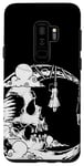 Galaxy S9+ Skull moon the hanged Swing gothic occult alt y2k Case