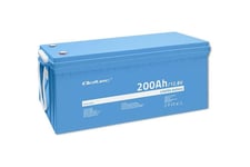 LiFePO4 batteri 12,8V, 200Ah, 2560Wh,BM
