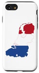 Coque pour iPhone SE (2020) / 7 / 8 Carte graphique Happy Netherlands King's Day Drapeau des Pays-Bas