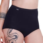 Sloggi Trosor 4P Basic Plus Maxi Panty Flerfärgad bomull 40 Dam