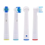 Electric Toothbrush Heads Compatible With Oral B Braun Replacement brush Head
