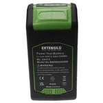 EXTENSILO Batterie compatible avec Greenworks G40LM35K2, G40LM35K2X, G40LM41, G40LM41K2, G40LM41K2X outil électrique (5000 mAh, Li-ion, 40 V)