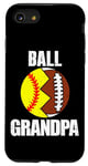 iPhone SE (2020) / 7 / 8 Ball Grandpa Funny Football Softball Grandpa Case